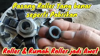 Cara pasang roller vario 150 yang benar Cara pasang roller vario 150 yang benar