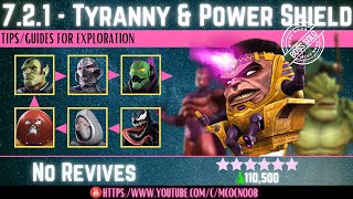 MCOC: Act 7.2.1 - Tyranny & Power Shield - (Book 2, Act 1.2) - Tips/Guides - No Revives