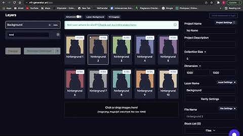 How to create a nft collection Online in 2 minutes MAYBE FREE Best method 2022 OMRTK