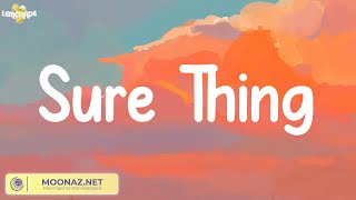 Sure Thing - Miguel (Lyrics)