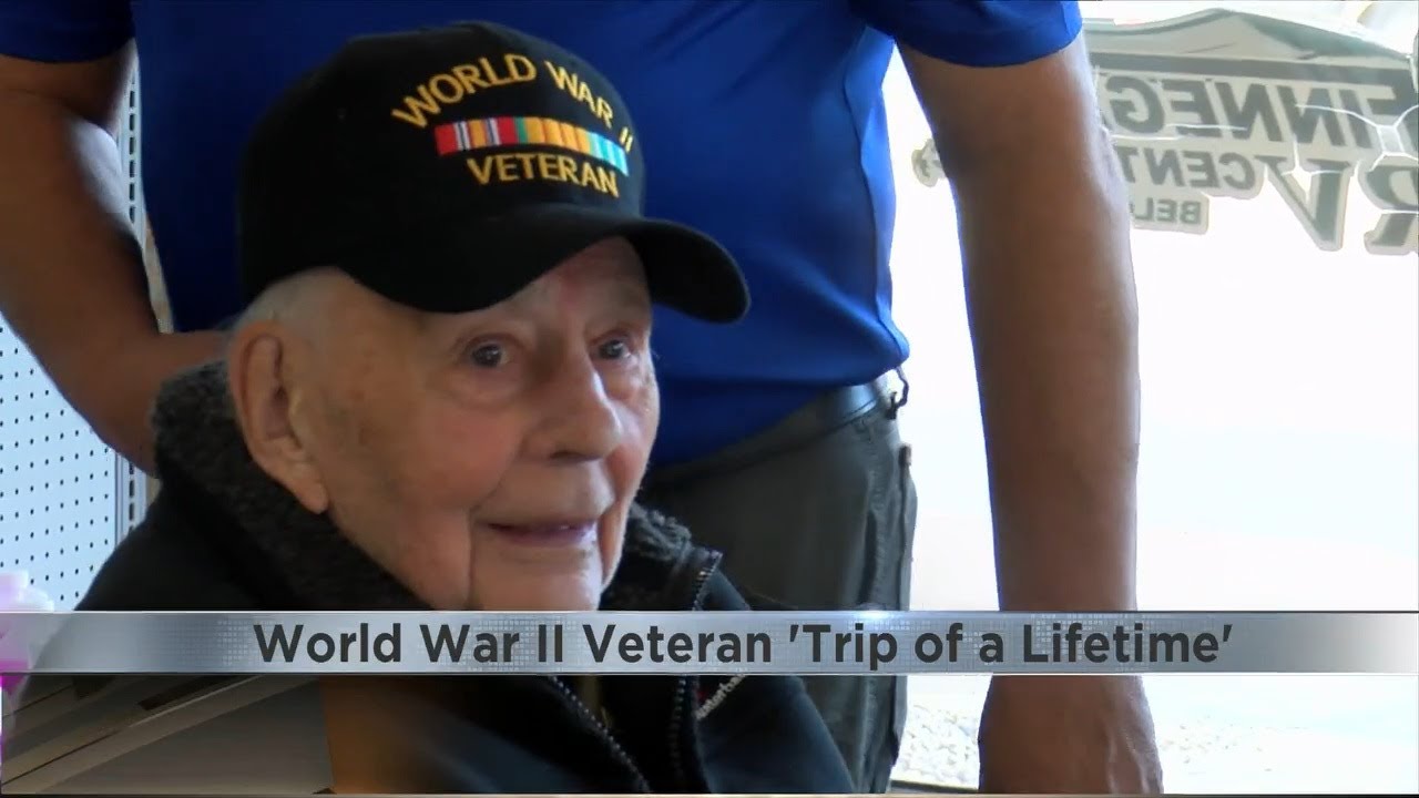 World War II veterans take trip of a lifetime - YouTube