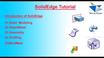Introduction of SolidEdge | SolidEdge ST9 | SolidEdge Tutorial