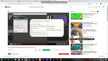 How To Make Random Mirror On Sony Vegas