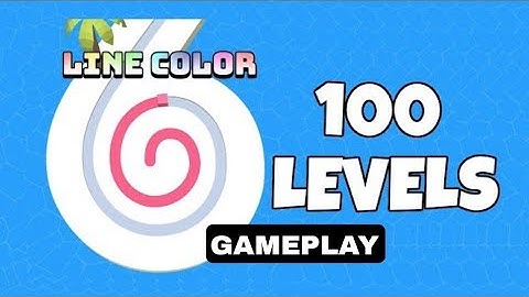 Line Color Level 1-100 Walkthrough Gameplay