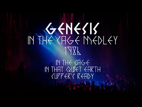 Genesis In The Cage Medley 1986 Invisible Touch Tour All Recordings HD