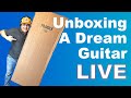 Unboxing My First Les Paul LIVE