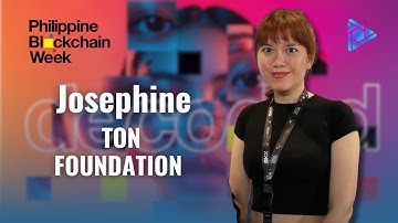Josephine of TON FOUNDATION| PHILIPPINE BLOCKCHAIN WEEK 2025