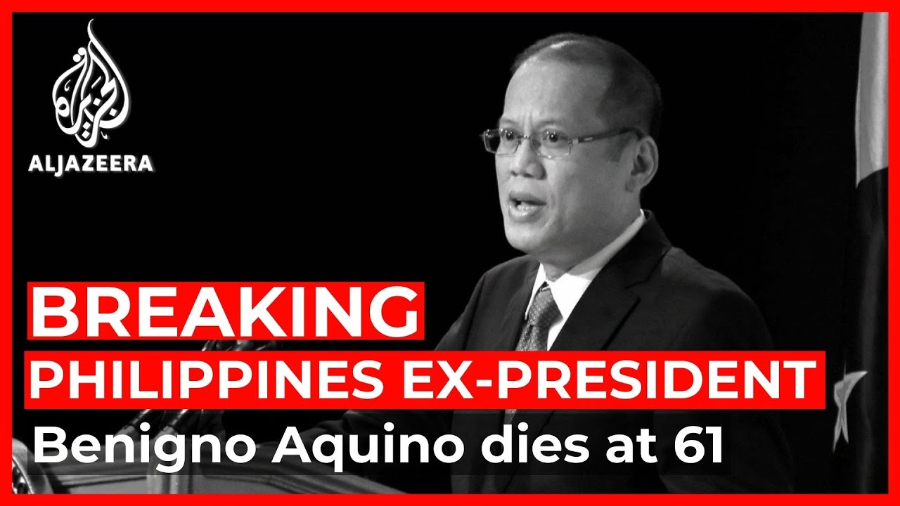 Former Philippine President Benigno "Noynoy" Aquino III dies at 61