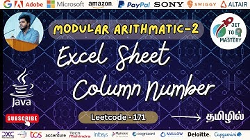 Excel Sheet Column Number | Leetcode 171 Explained | JAVA DSA