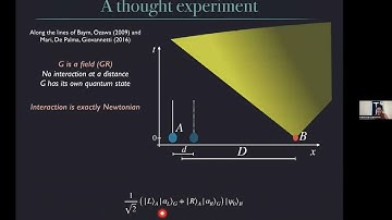 F. Giacomini - Quantum superposition of massive objects and the nature of gravity in quantum theory