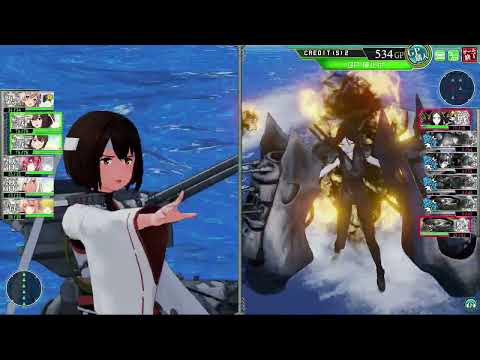 【艦これAC】通常海域　６-１表　潜水艦作戦