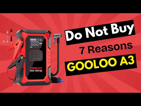 Gooloo Jump Starter With Air Compressor Reviews