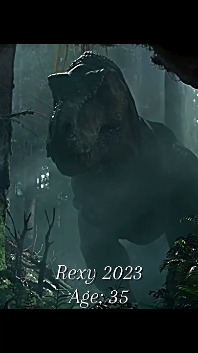 Rexy through out the the years #rexy #jurrasicworld #jurrasicpark #age