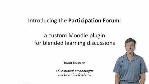 Participation Forum - Introduction