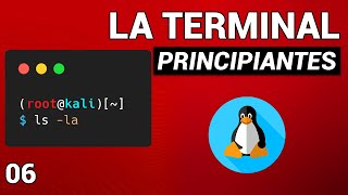 Cómo Usar la TERMINAL + COMANDOS Básicos de LINUX: Tutorial de KALI LINUX 2025 Ciberseguridad #06