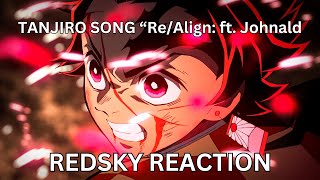 CHILLS!!! RedSky Reacts to TANJIRO SONG | 