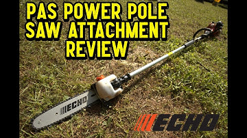 Echo PAS Pole Saw Attachment Review by @GettinJunkDone