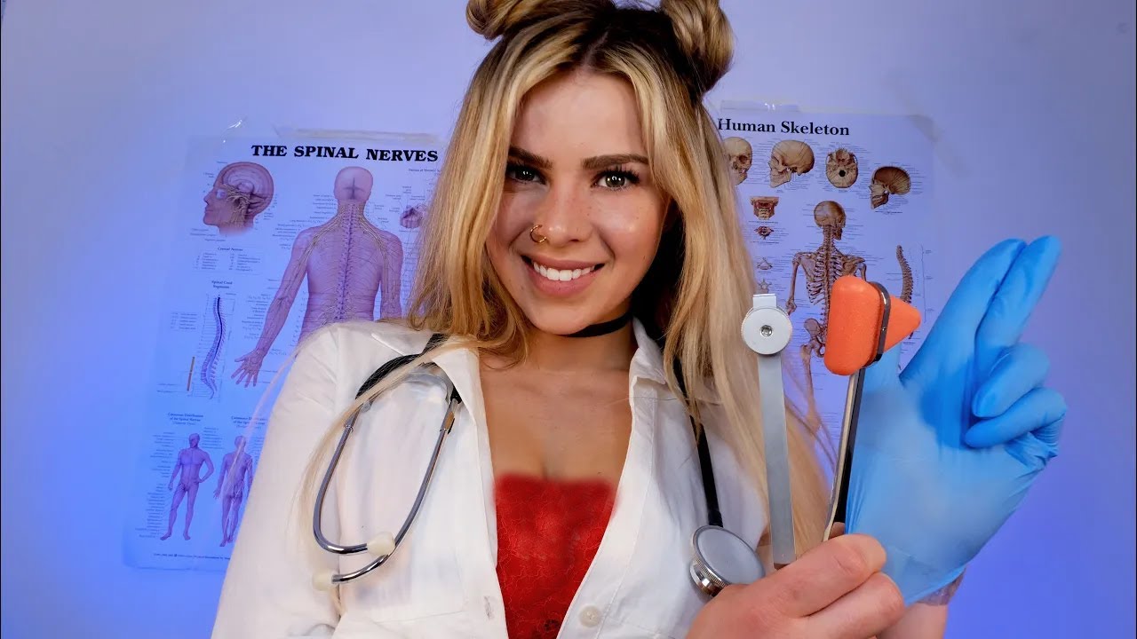 ASMR THE UNPROFESSIONAL DOCTOR 😏🩺  Medical Exam, Cranial Nerves, Deep Ear Cleaning 1 HOUR
