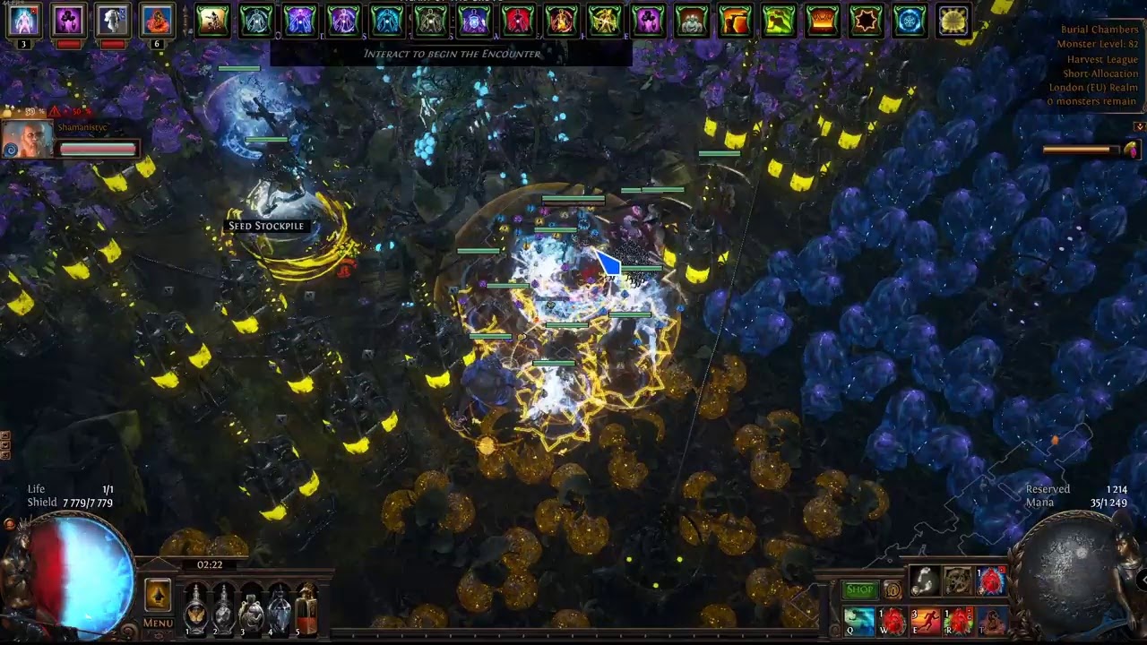 POE/ Harvest / Standart/ AuraBot YouTube