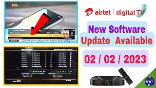 Airtel DTH New Software Update Available / 02 / 02 / 2023 / @dthtutorialofficial3933 screenshot 5