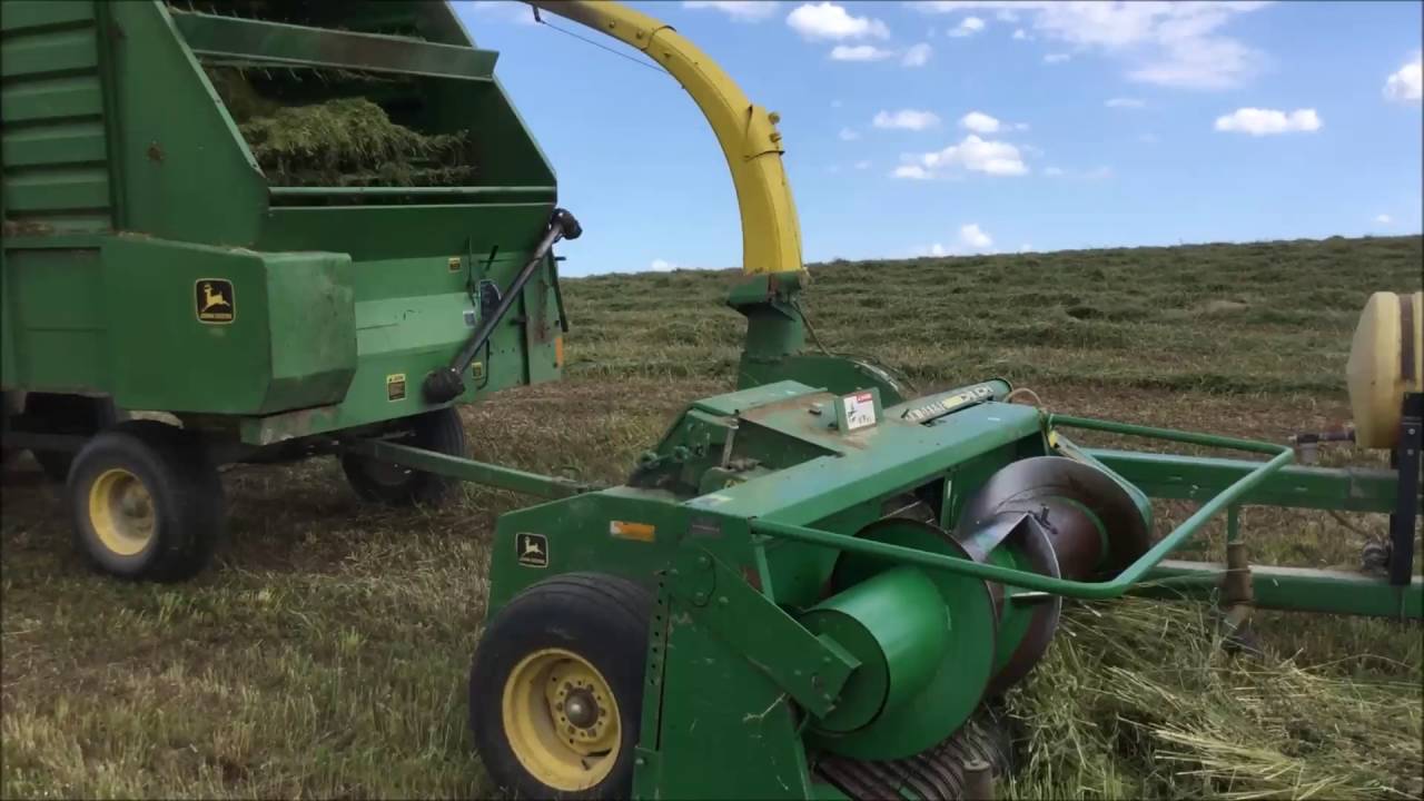 Finishing Up with 1st crop Haylage YouTube