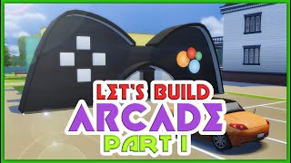 Sims 4 Let's Build ARCADE CC Free  || PART 1 || RGR Gaming