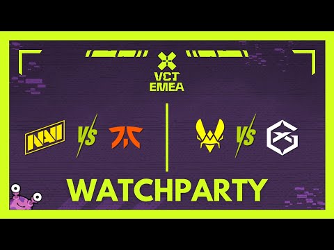 FNC vs NAVI & VIT vs GX | VCT EMEA Kickoff #VCTWatchparty | !patreon !socials