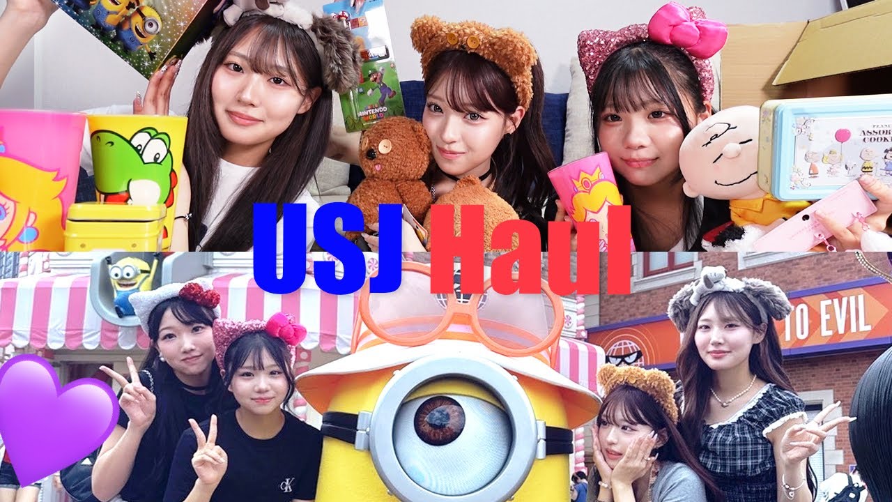 三姉妹とお友達でUSJに行ってきました!!!