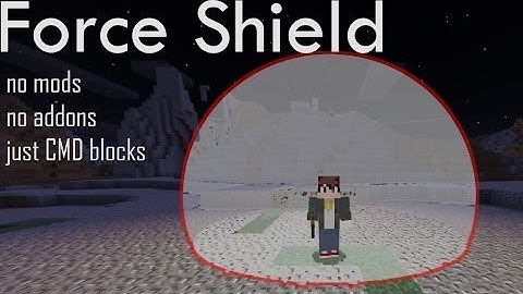 How to build a protective force field in Minecraft