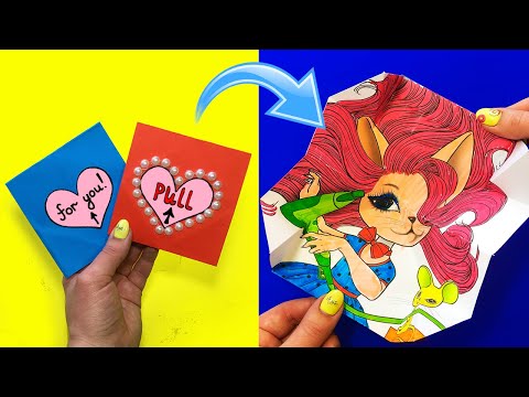 ART & PAPER CRAFT for FANS - TUTORIAL CARD Transformations