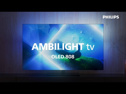 OLED TV Ambilight 4K 65OLED808/12