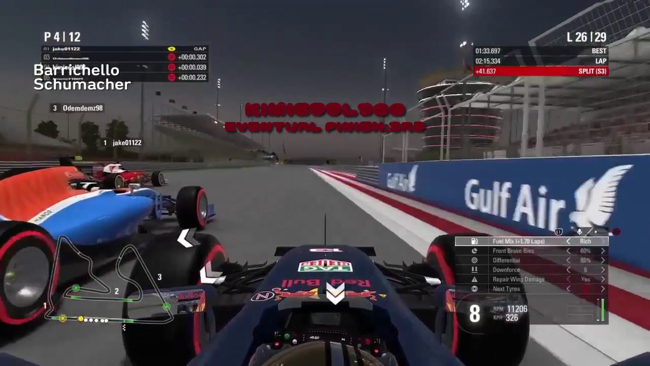 Best Safety Car Restart Ever! YouTube