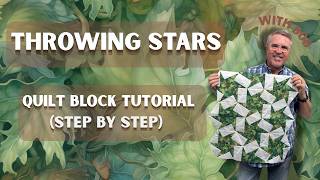 Make It Pop: A Step-by-Step Throwing Stars Quilt Block Tutorial