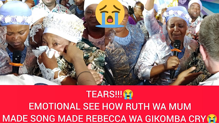😭RUTH WA MUM GUTUMA REBECA WA GIKOMBA KURIRA MAITHORI NI RWIMBO RWAKE😭