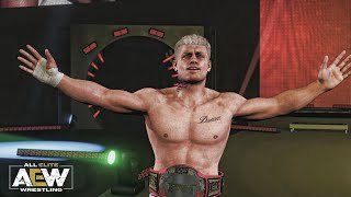 The PERFECT Cody Rhodes AEW Entrance in WWE Games WWE2K Mods by Cus7ate9 14,752 views 3 years ago 2 minutes, 17 seconds