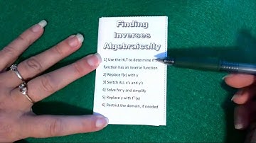 U1L5 Inverse Equations for Linear and Cubic Functions