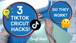 do they really work? trying out tiktok cricut hacks!