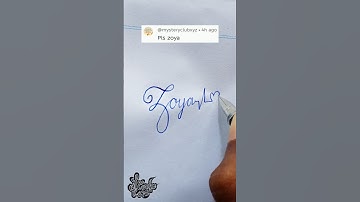 Stylish Name | Zoya | Stylish Signature | Calligraphy Signature
