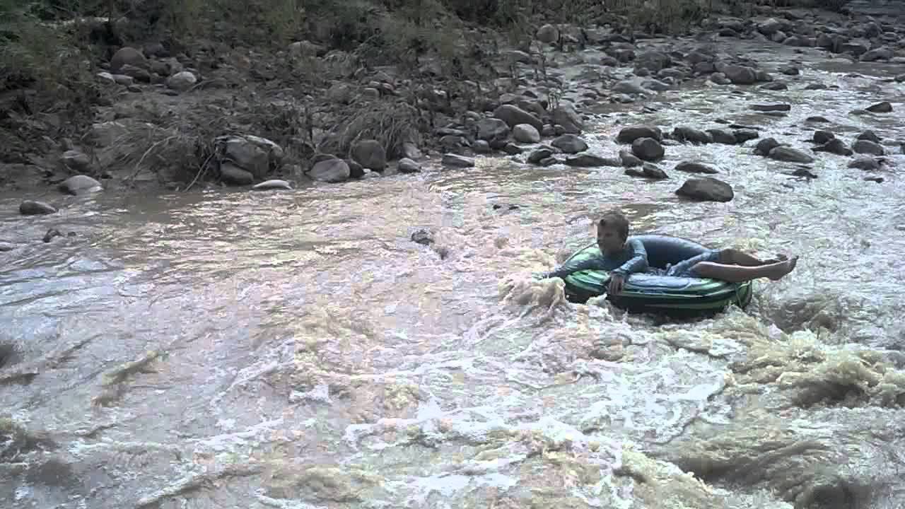 Tubing in the Virgin River, Utah YouTube