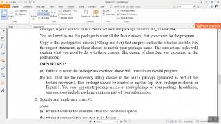 Details Assignment 3 Last part (Singleton Design pattern) Guide