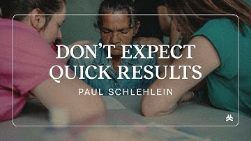 Why Is It Important That Sending Churches Don’t Place Expectations for Quick Results?