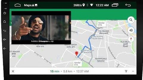 How to split screen and picture & picture Ts7 topway Android car stereo