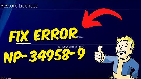 How To Fix PS4 Error NP-34958-9 - Easy Fix 2023
