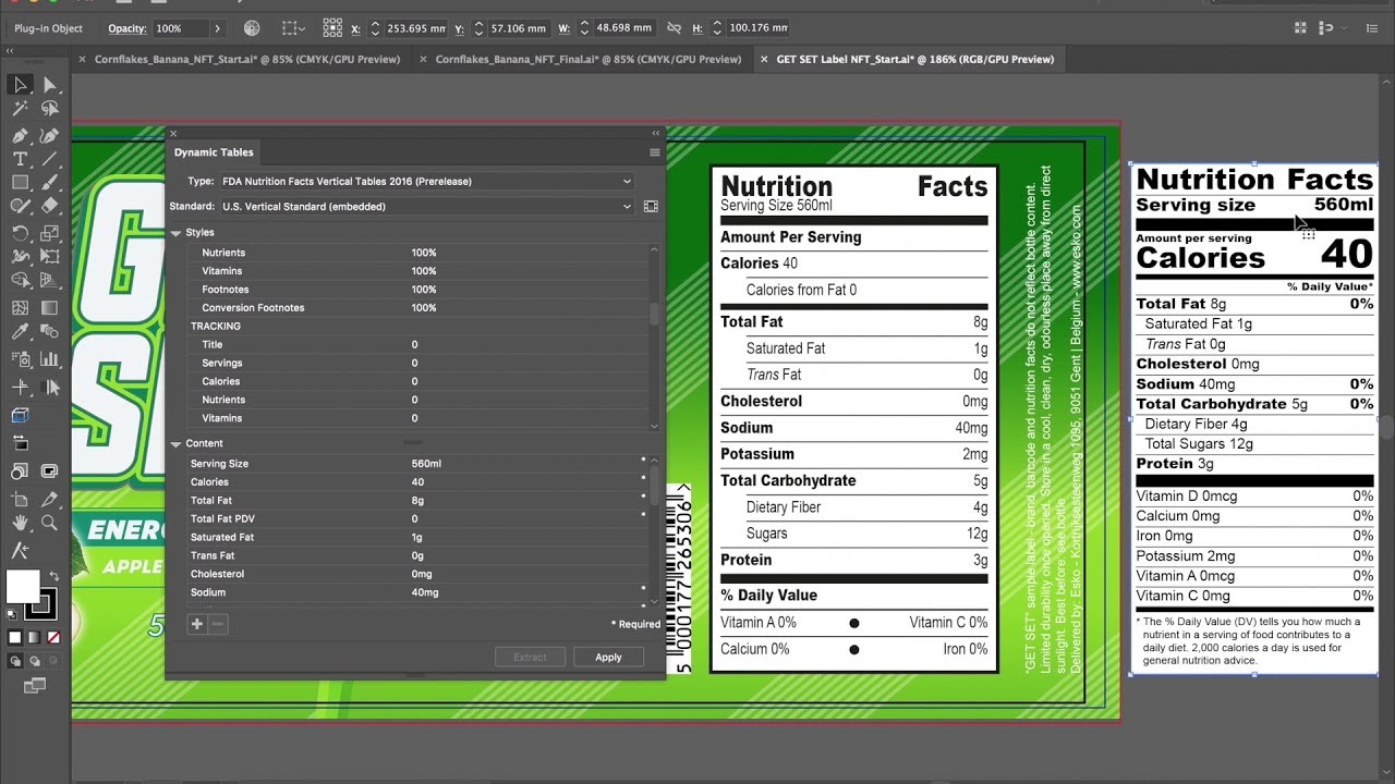 Nutrition Facts Label Template Excel from i.ytimg.com