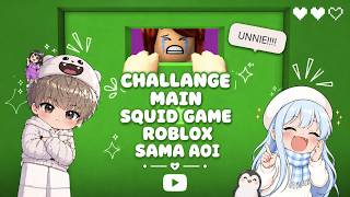 TANTANG AOI MAIN SQUID GAME ROBLOX YANG KALAH...... FACE REVEAL!