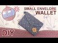 DIY Small envelope Wallet | 심플 반지갑 만들기 | No Bias - How to sew folding wallet | 財布作り方 #sewingtimes