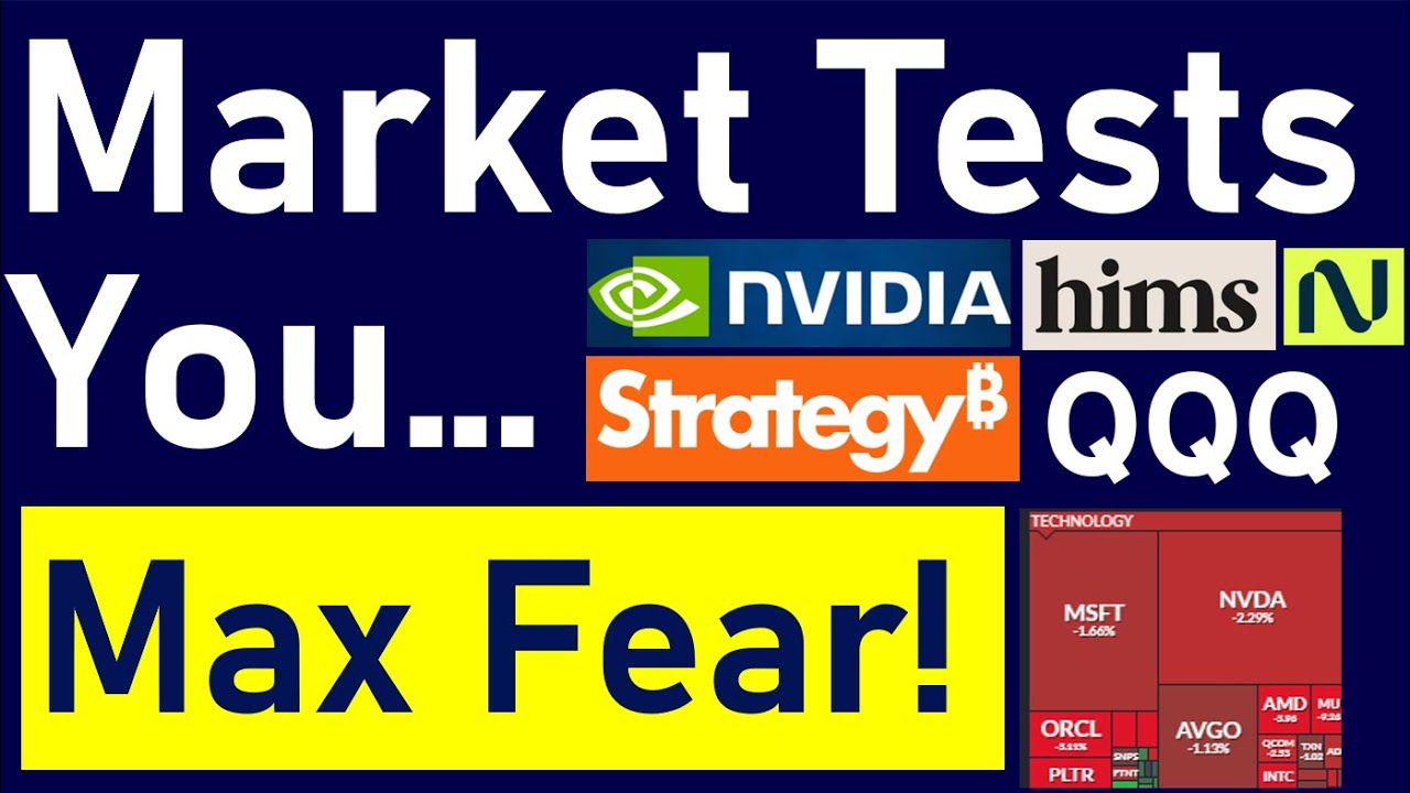 Max Fear Spreads Despite Fed Rate Cut Optimism: Wild Swings, BTC @ 80k, MSTR FUD & Risk Correlated!