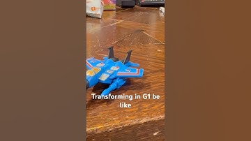Transforming in G1 #transformers #thundercracker #transformerg1 #shortvideo