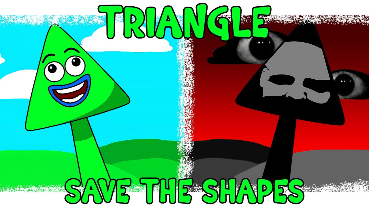 My Sprunki OC: Triangle (from Save The Shapes)