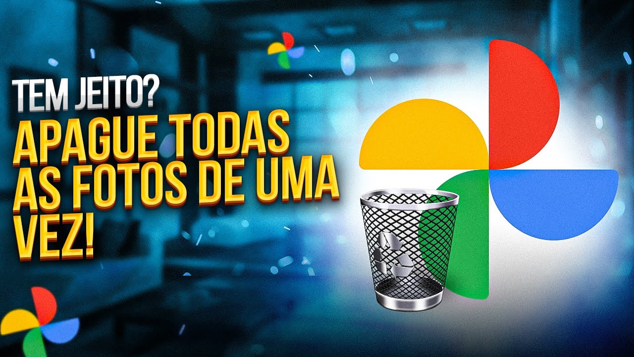 Como APAGAR TODAS AS FOTOS DO GOOGLE FOTOS de UMA VEZ - YouTube